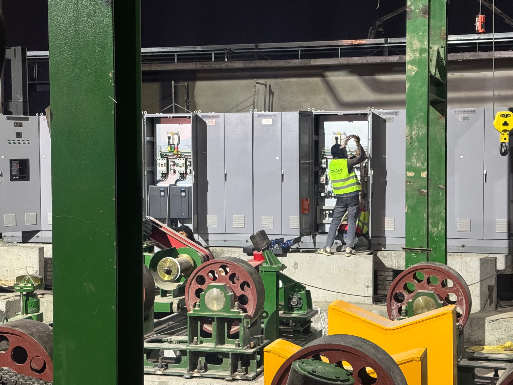 Industrial electrical installation